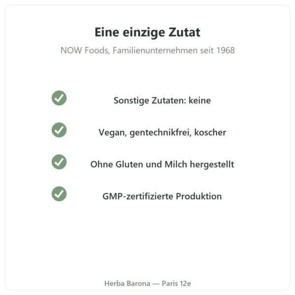 L-Citrullin reines Pulver – Now Foods – 113 g Qualität Paris Herba Barona