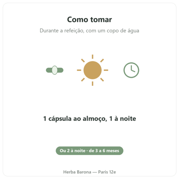 Magnésio Bisglicinato Taurina B6 Nutripure 180 cápsulas modo de utilização Paris Herba Barona