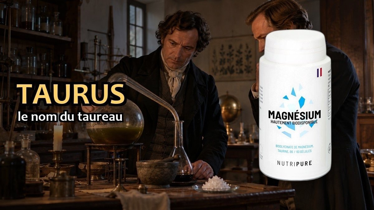 Vidéo Magnésium bisglycinate taurine B6 Nutripure Paris Herba Barona