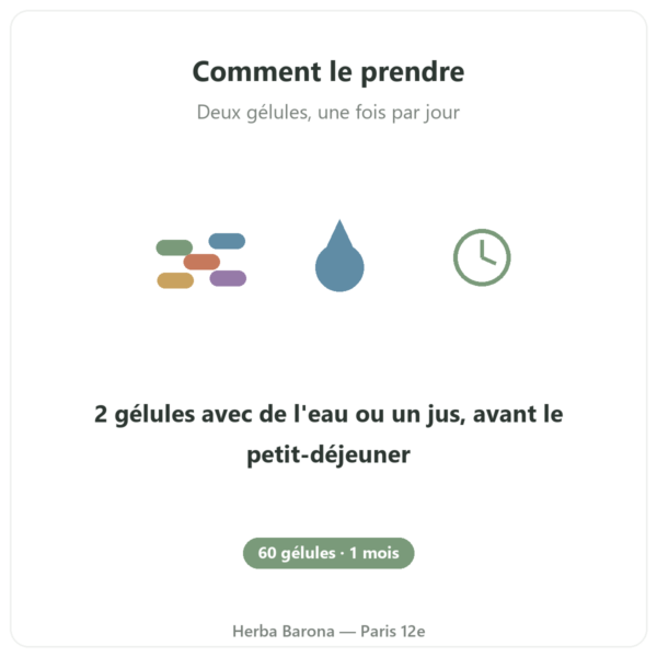 Mastic Gum Jarrow Formulas 1000 mg 60 gélules mode d'emploi Paris Herba Barona