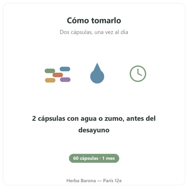 Mastic Gum Jarrow Formulas 1000 mg 60 cápsulas modo de empleo París Herba Barona