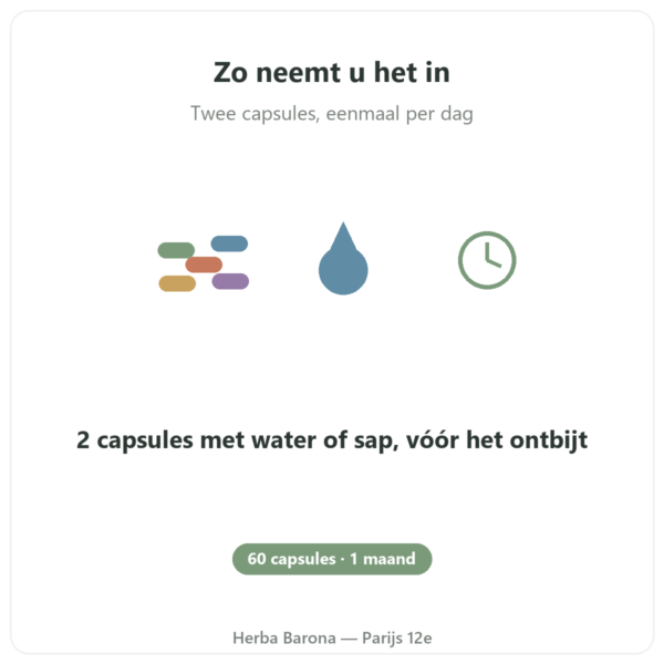 Mastic Gum Jarrow Formulas 1000 mg 60 capsules gebruik Parijs Herba Barona