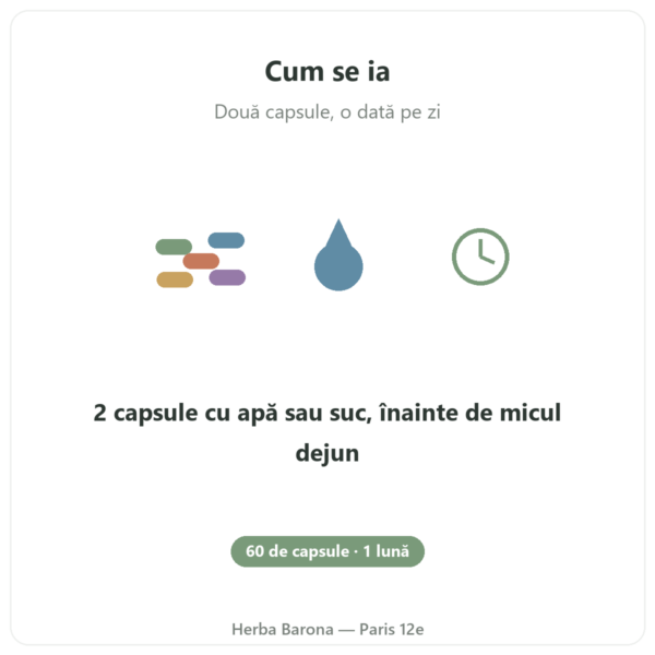 Mastic Gum Jarrow Formulas 1000 mg 60 capsule mod de utilizare Paris Herba Barona