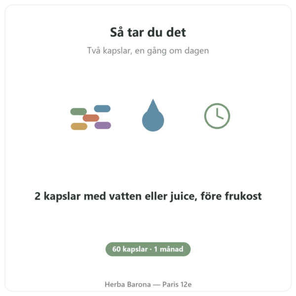 Mastic Gum Jarrow Formulas 1000 mg 60 kapslar användning Paris Herba Barona