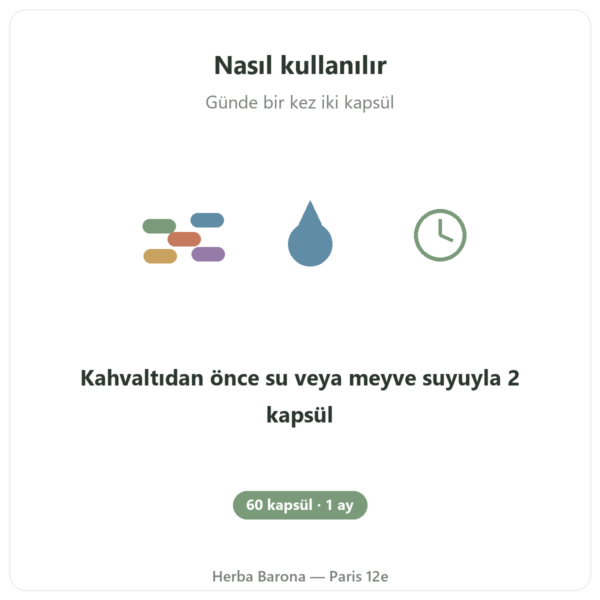 Mastic Gum Jarrow Formulas 1000 mg 60 kapsül kullanım Paris Herba Barona