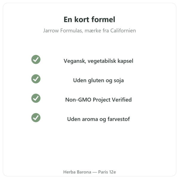 Mastic Gum Jarrow Formulas 1000 mg 60 kapsler kvalitet Paris Herba Barona