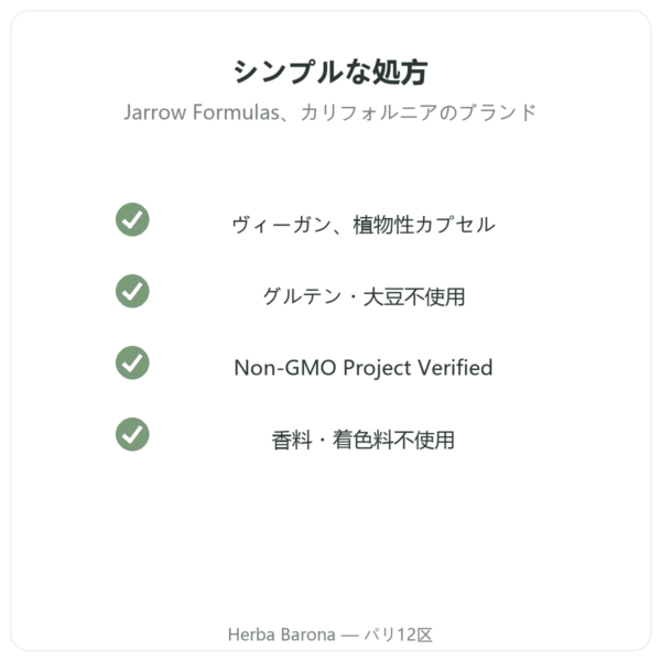 Mastic Gum Jarrow Formulas 1000 mg 60 カプセル 品質 パリ Herba Barona