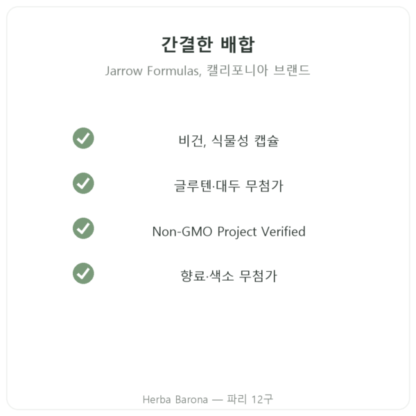 Mastic Gum Jarrow Formulas 1000 mg 60 캡슐 품질 파리 Herba Barona