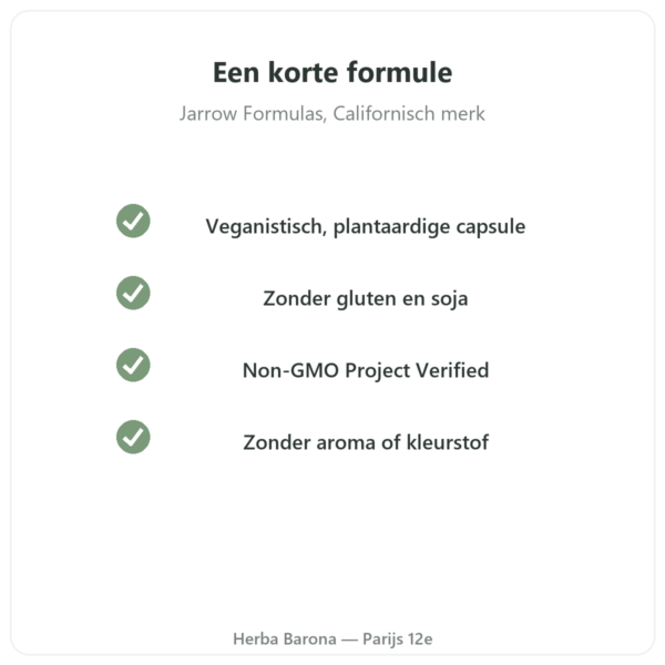 Mastic Gum Jarrow Formulas 1000 mg 60 capsules kwaliteit Parijs Herba Barona