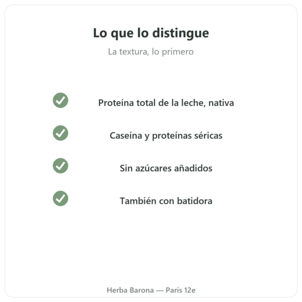 Batido Proteico Fresa Greenwhey 900 g calidad Paris Herba Barona