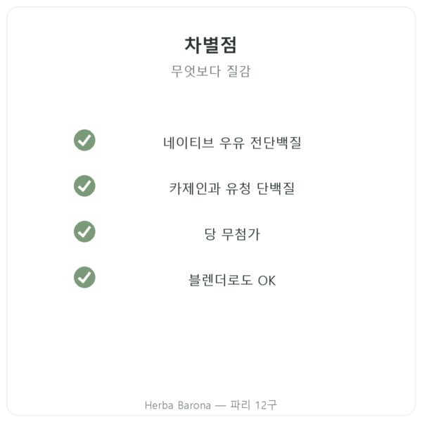 Greenwhey 프로틴 밀크셰이크 딸기 900 g 품질 Paris Herba Barona