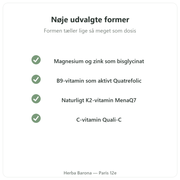 Greenwhey Multivitaminer og Mineraler 120 kapsler kvalitet Paris Herba Barona
