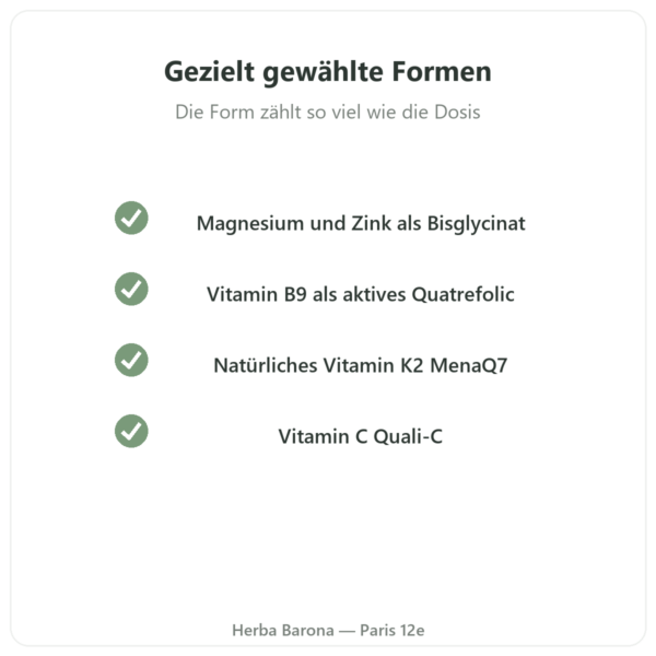 Greenwhey Multivitamine und Mineralstoffe 120 Kapseln Qualität Paris Herba Barona