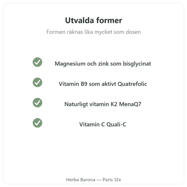 Greenwhey Multivitaminer och Mineraler 120 kapslar kvalitet Paris Herba Barona