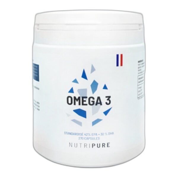 Oméga 3 Epax Nutripure 1260 mg EPA 900 mg DHA pot de 270 capsules Paris Herba Barona