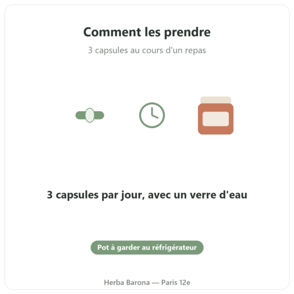 Oméga 3 Epax Nutripure 270 capsules mode d'emploi Paris Herba Barona