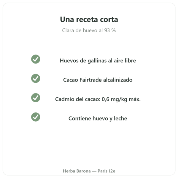 Proteína de huevo en polvo Chocolate – Nutrimuscle – 1 kg calidad Paris Herba Barona