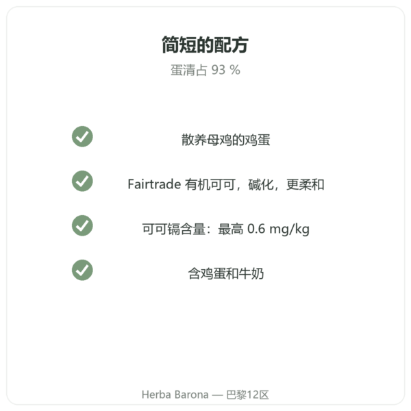 巧克力味蛋白粉（蛋清蛋白）– Nutrimuscle – 1 kg 品质 Paris Herba Barona