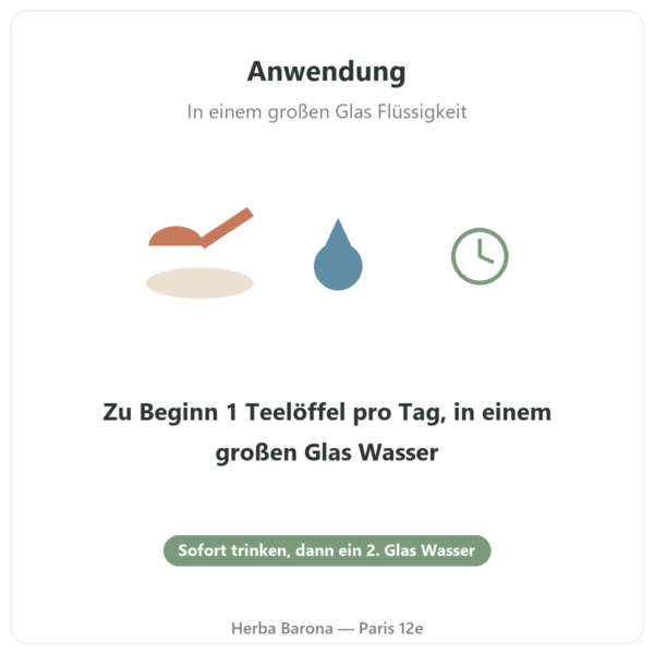 Blonde Flohsamenschalen 300 g – Nature et Partage – 300 g Anwendung Paris Herba Barona