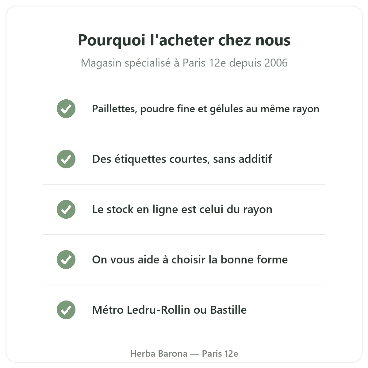 Psyllium à Paris : pourquoi l'acheter chez Herba Barona Paris 12e