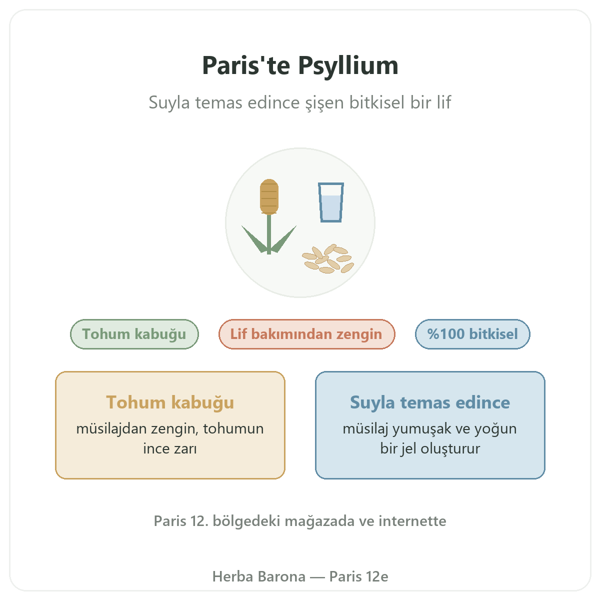 Paris'te psyllium: Herba Barona Paris 12. bölgede tanıtım