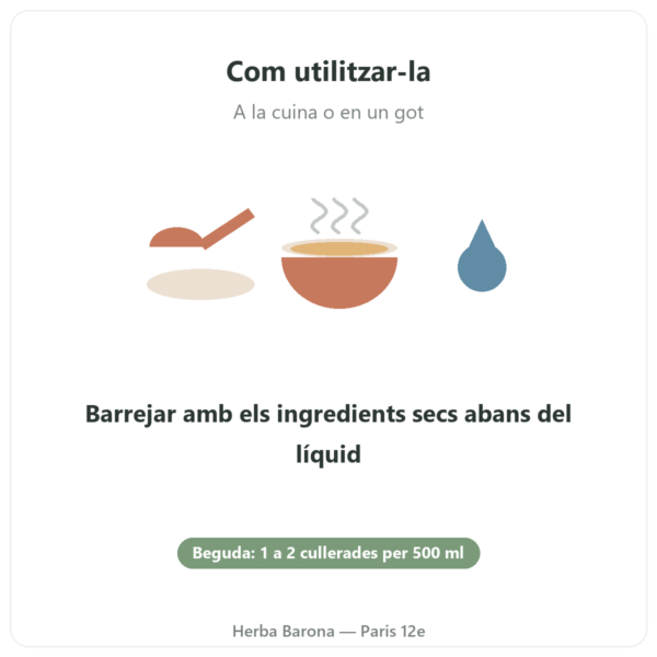 Pols de psílium ecològic extrafina – Nature et Partage – 300 g mode d’ús Paris Herba Barona
