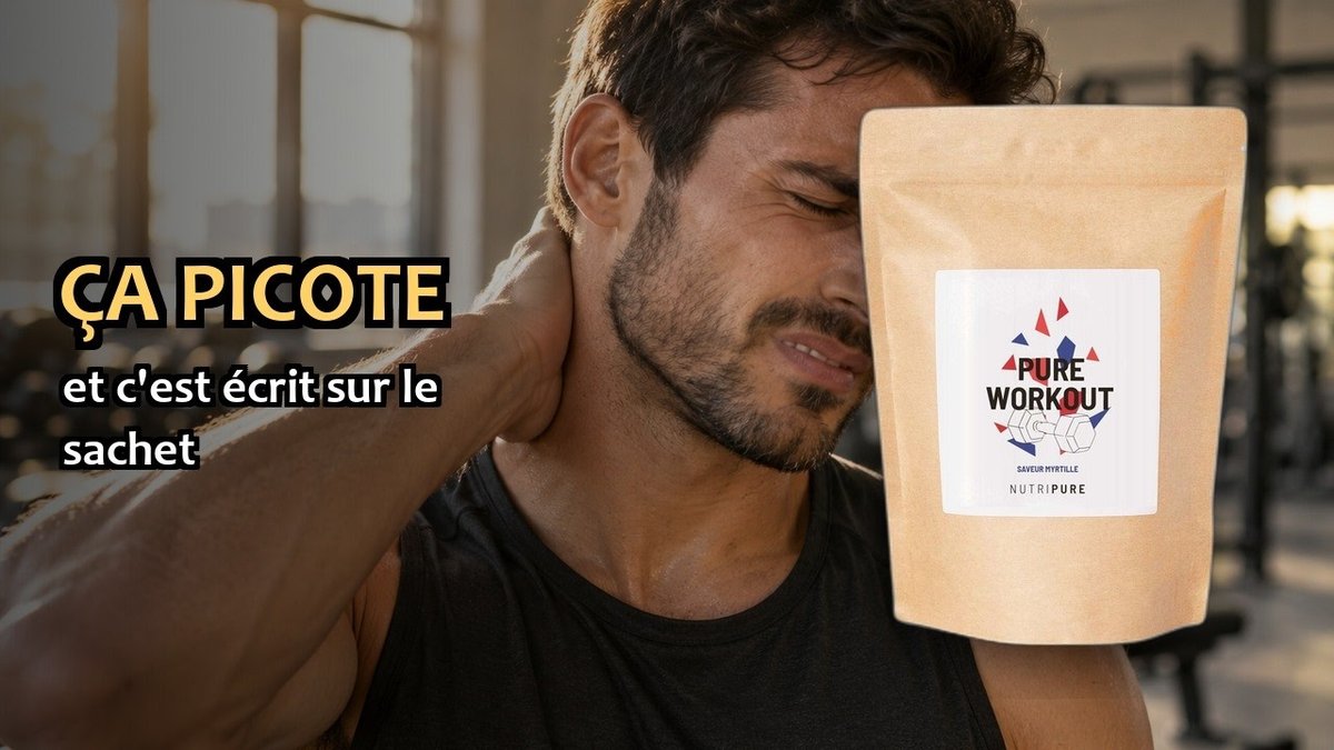 Vidéo Pure Workout myrtille Nutripure Pure Workout Nutripure 315 g myrtille Paris Herba Barona