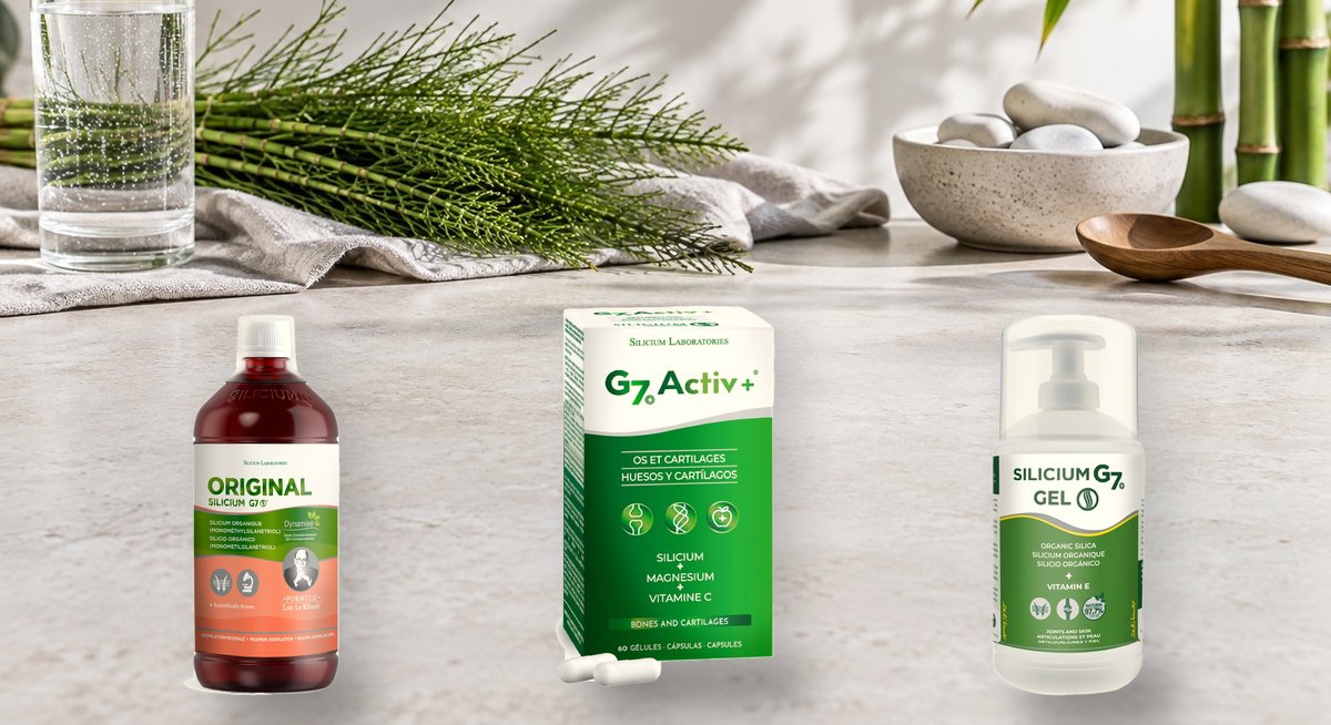 Silicium G7 Original, Silicium G7 Activ+ gélules et Silicium G7 Gel, Herba Barona Paris 12e