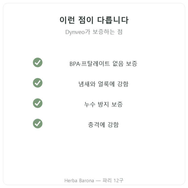 Dynveo 스포츠 쉐이커 700 ml 품질 Paris Herba Barona