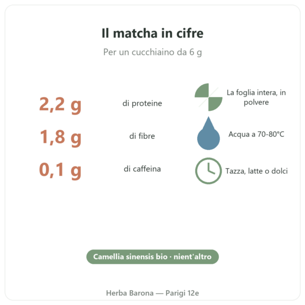 Tè matcha giapponese biologico in polvere 400 g – Bioptimal cifre Paris Herba Barona
