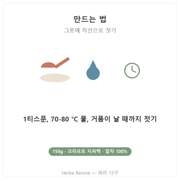 유기농 일본산 말차 파우더 150g – Bioptimal 만드는 법 Paris Herba Barona