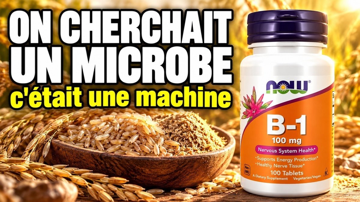 Vidéo Vitamine B-1 Thiamine – – 100mg Now Foods Paris Herba Barona