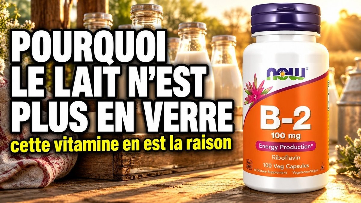 Vidéo Vitamine B2 Riboflavine 100mg Now Foods Vitamine B2 Riboflavine Now Foods 100mg 100 gélules Paris Herba Barona