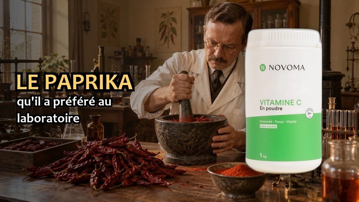 Vidéo Vitamine C en poudre 1 kg Novoma Vitamine C poudre Paris Herba Barona