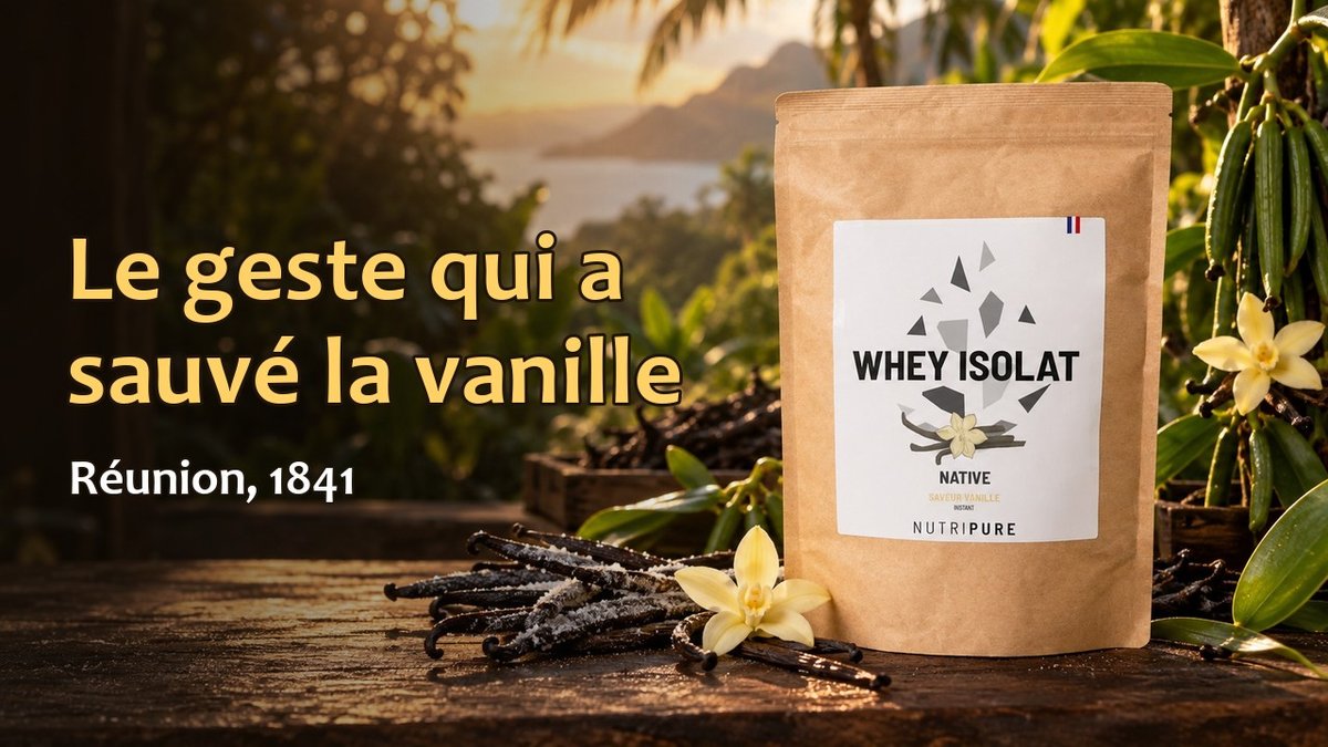 Vidéo Whey Isolate Vanille Nutripure Paris Herba Barona